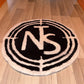 NTS logo rug